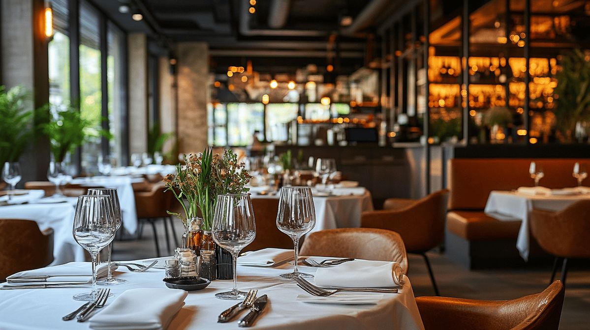 Modern restaurant interior design