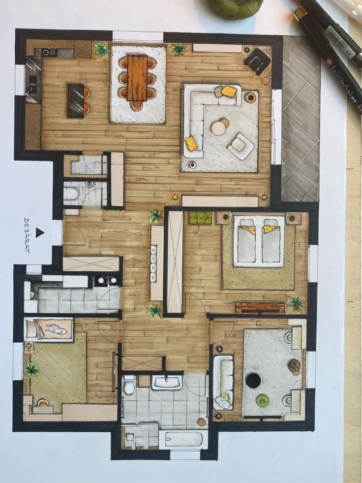 Interior Drawing Types